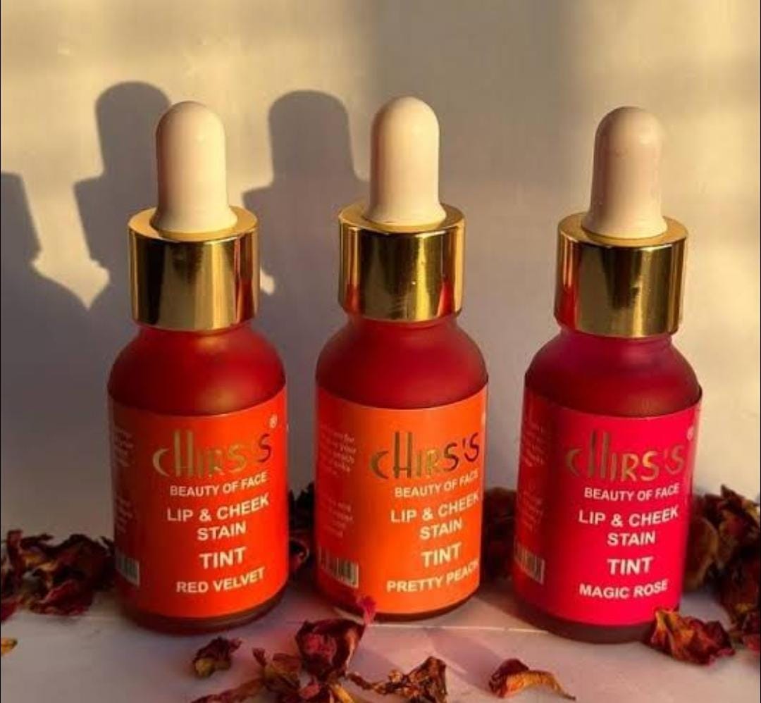 Chirs's Beauty of Face: Lip & Cheek Stain Tint – Pretty Peach