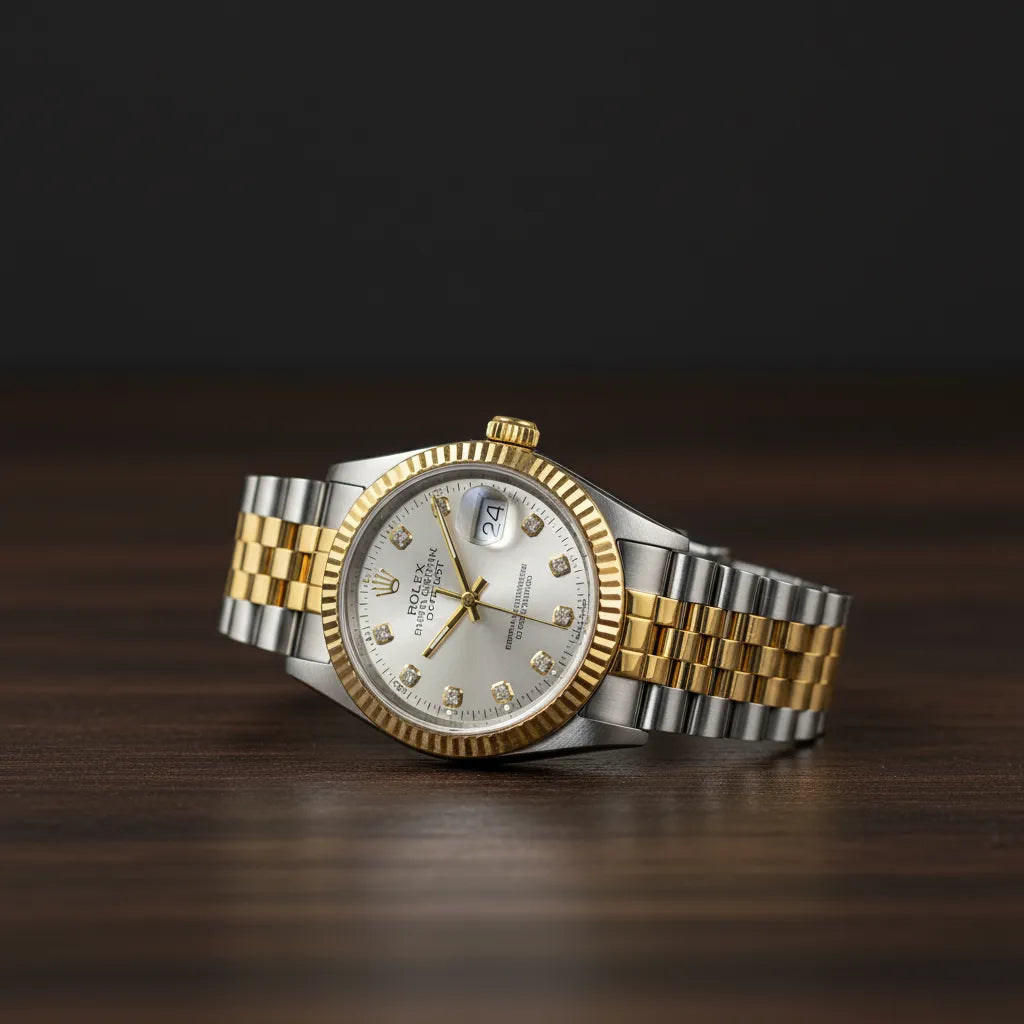 Rolex Datejust 36 Two-Tone Yellow Gold & Steel – Silver Jubilee Diamond Dial
