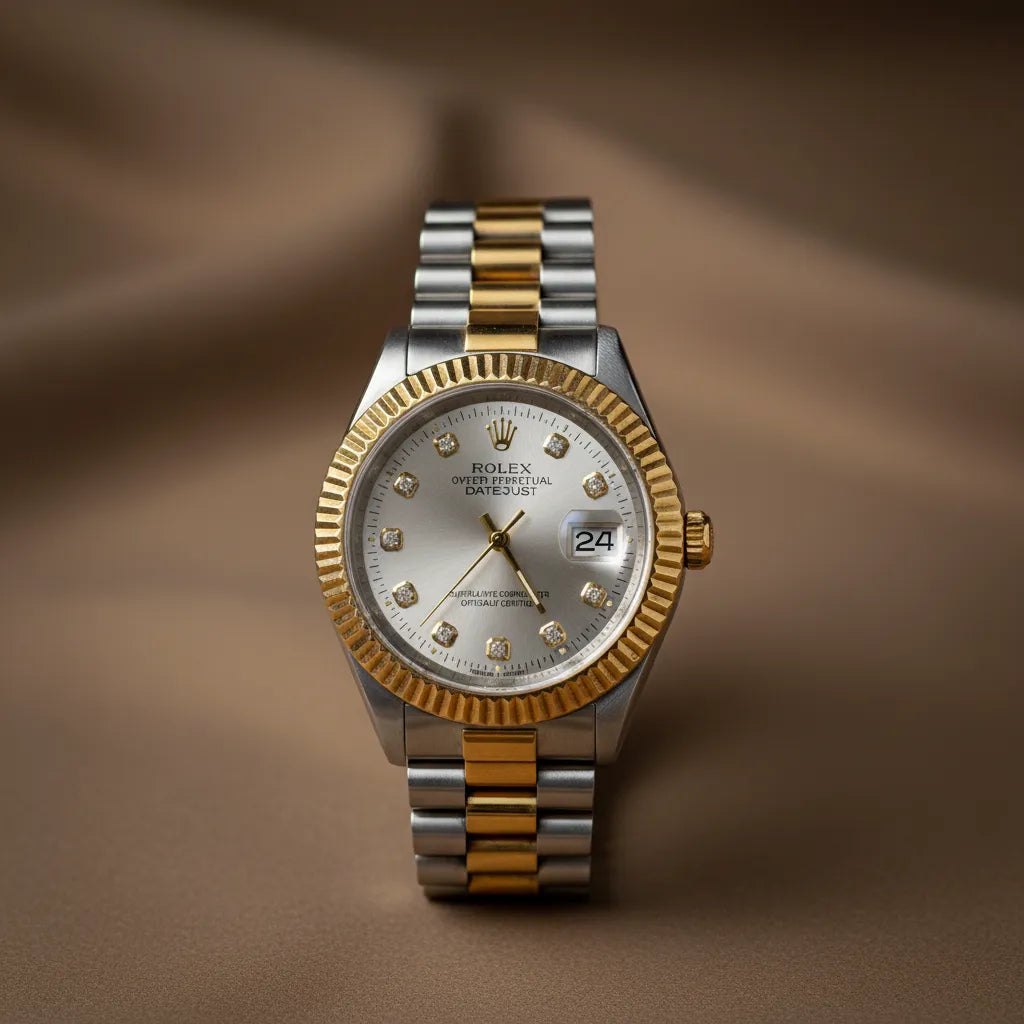 Rolex Datejust 36 Two-Tone Yellow Gold & Steel – Silver Jubilee Diamond Dial