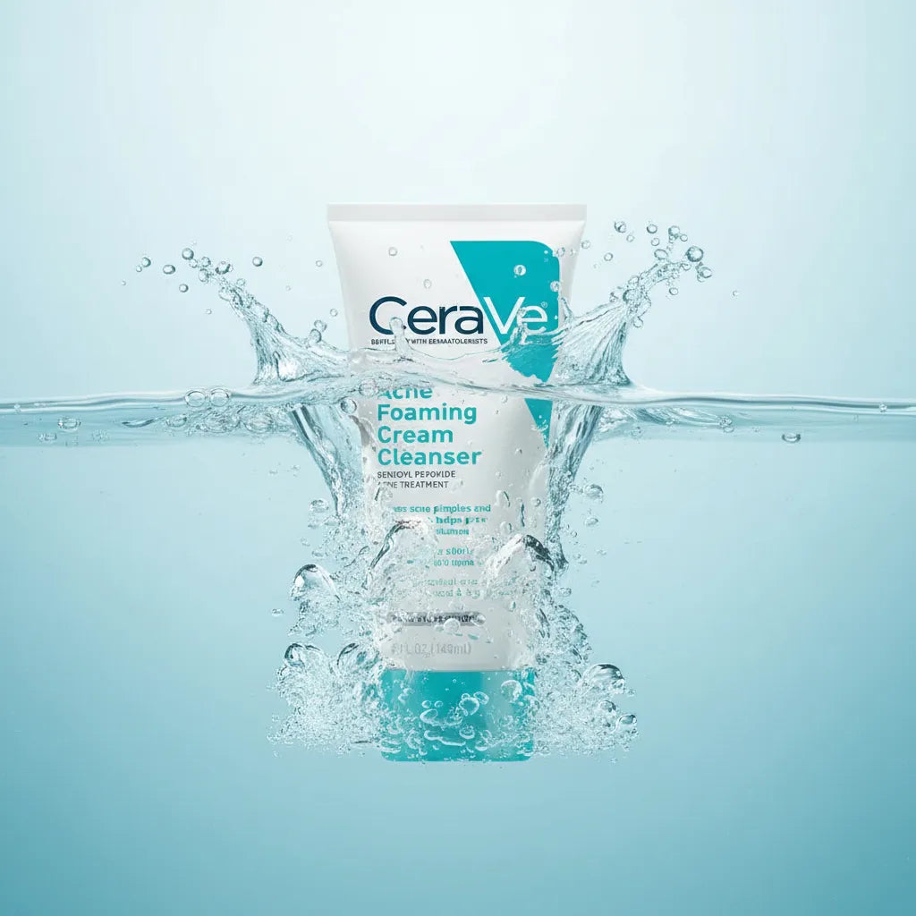 CeraVe Acne Foaming Cream Cleanser
