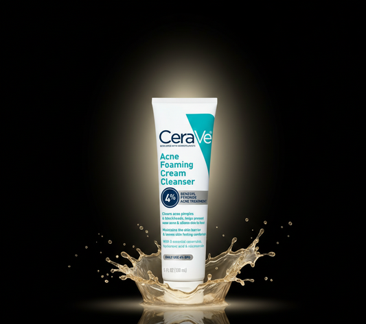 CeraVe Acne Foaming Cream Cleanser (4% Benzoyl Peroxide)
