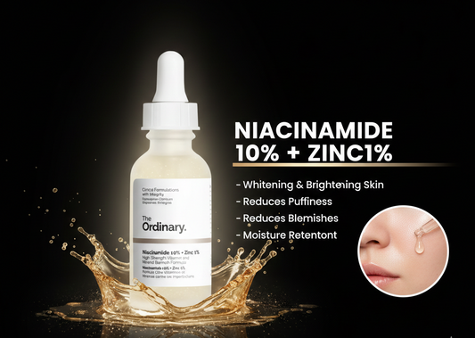 The Ordinary Niacinamide 10% + Zinc 1% (30ml) – High-Strength Blemish & Oil Control Formula