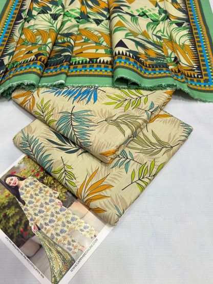 Baroque £ Aznik £ sapphire Premium Khadar Vol