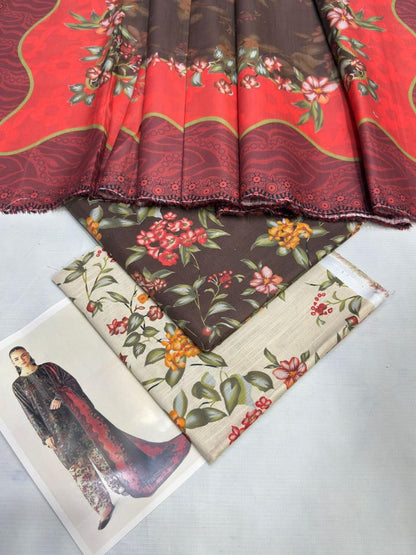 Baroque £ Aznik £ sapphire Premium Khadar Vol