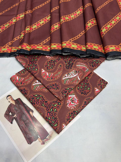 Baroque £ Aznik £ sapphire Premium Khadar Vol