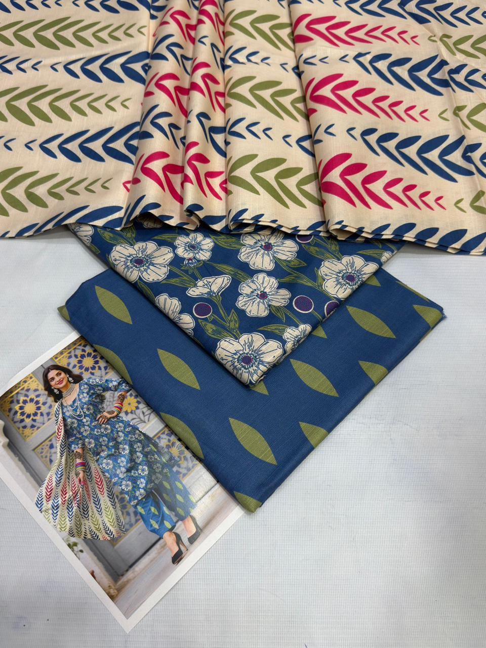 Baroque £ Aznik £ sapphire Premium Khadar Vol