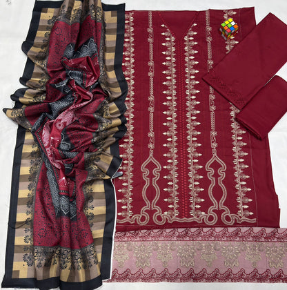 Maria. B 5060 Best Quality Pure 💯 Dhanak Stuff