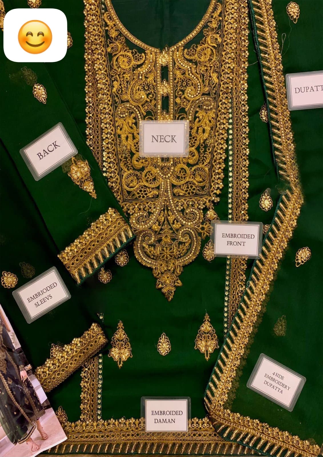 Asim Jofa Rang-e-Noor AJRNC-D18 | Heavy Spengle Work Chiffon Suit