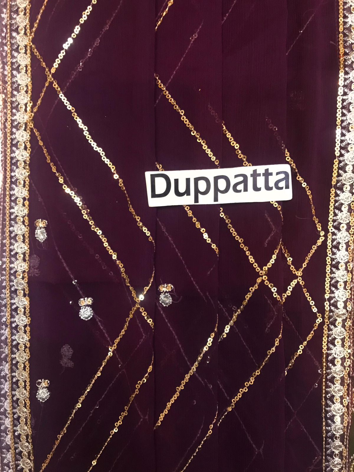 Adan Libas Rang-e-Mehfil 012 | Heavy Embroidered Chiffon Suit with Tassels