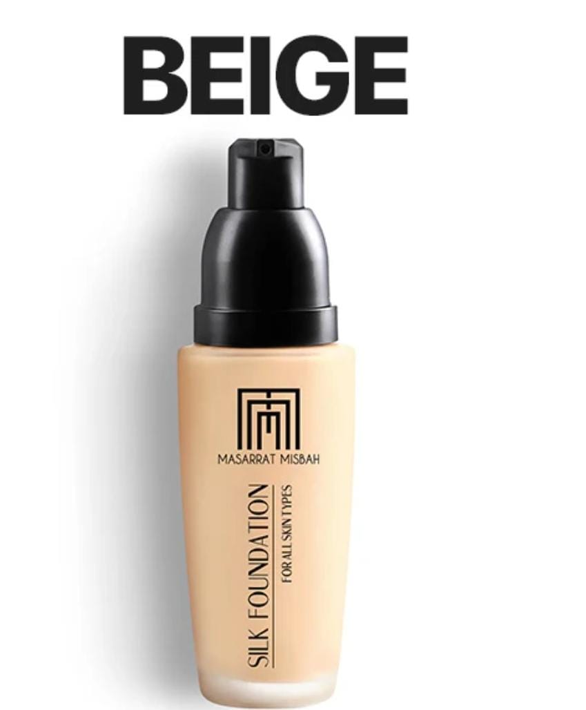 Masarrat Misbah Silk Foundation – Beige