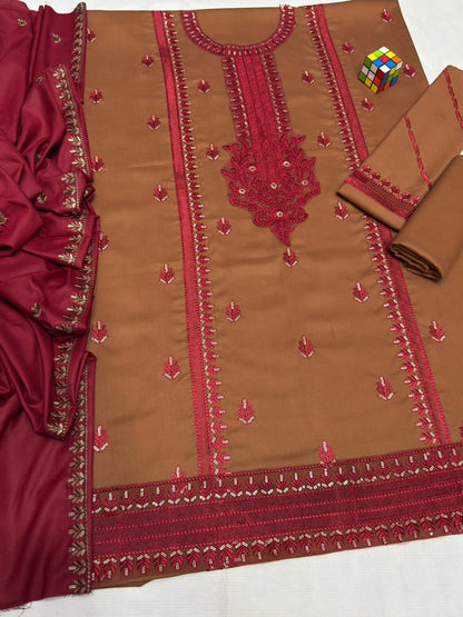 Baroque £ Aznik £ sapphire Premium Khadar Vol