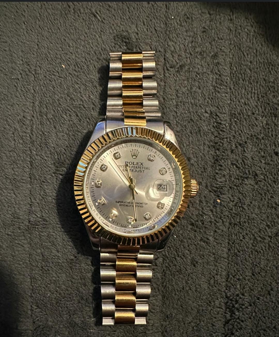 Rolex Datejust 36 Two-Tone Yellow Gold & Steel – Silver Jubilee Diamond Dial