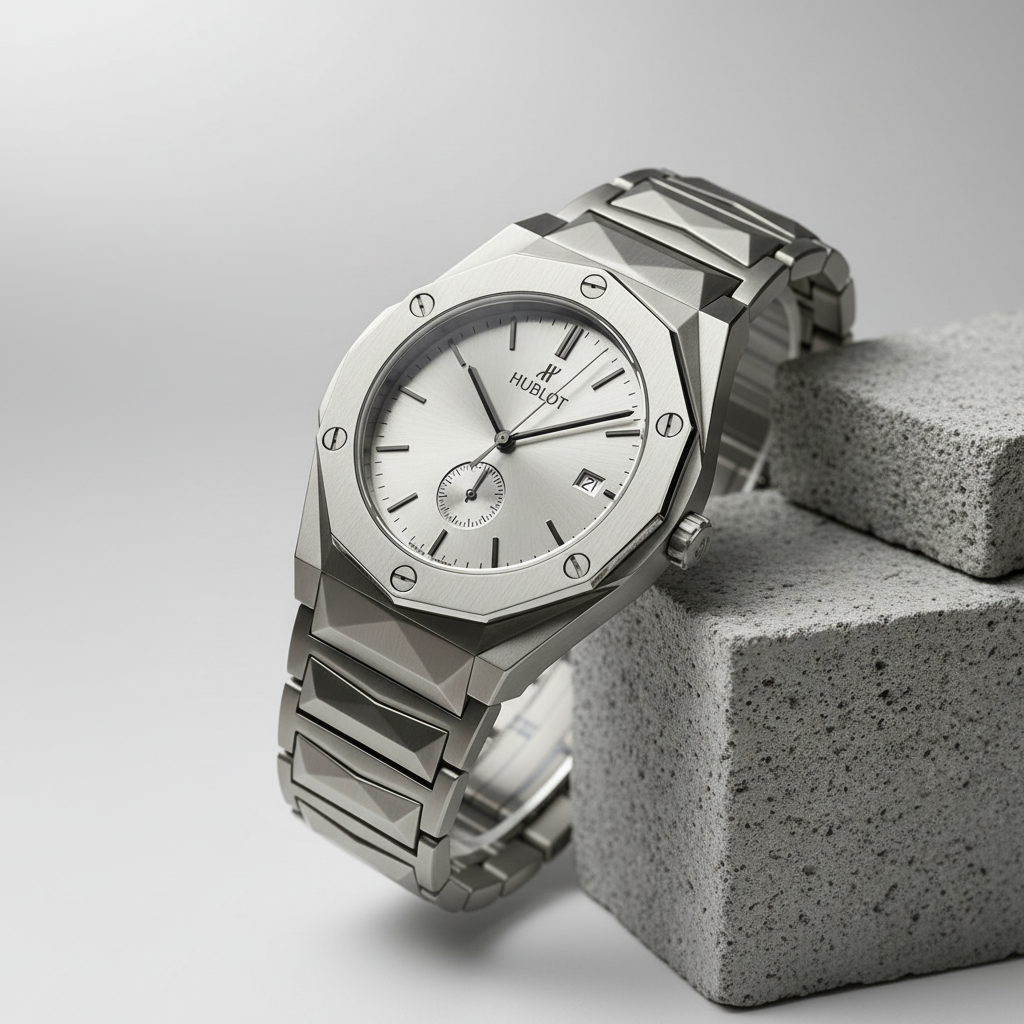 Men's Hublot Watch: Classic Fusion Orlinski Titanium