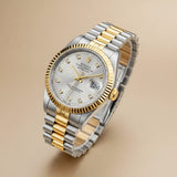 Rolex Datejust 36 Two-Tone Yellow Gold & Steel – Silver Jubilee Diamond Dial