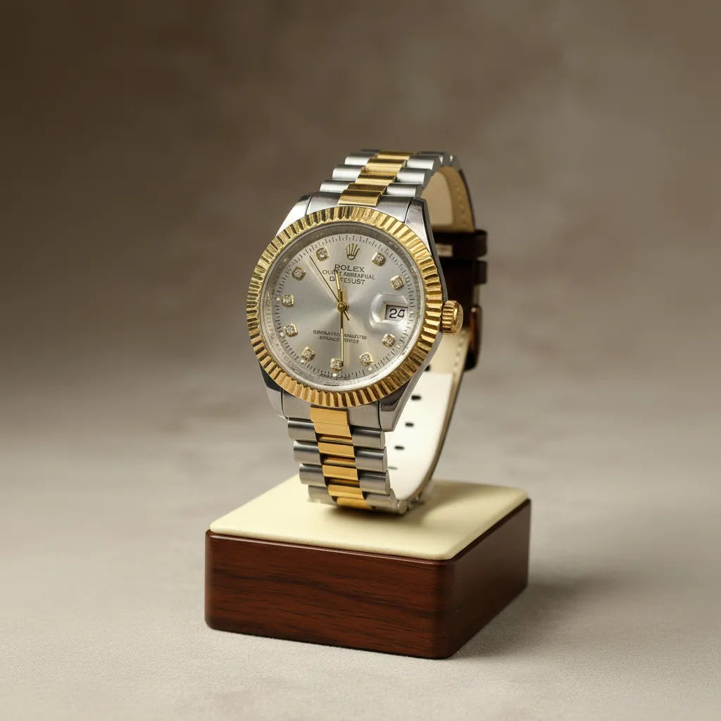 Rolex Datejust 36 Two-Tone Yellow Gold & Steel – Silver Jubilee Diamond Dial
