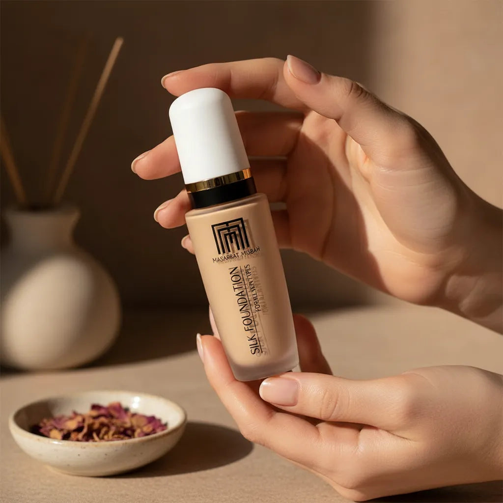 Masarrat Misbah Silk Foundation – Beige
